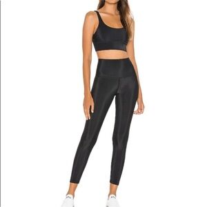 Beach Riot Sport Ayla Ribbed Black Sheen
Workout Active Stretch Legging - Size L